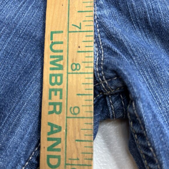 Levi's 518 Superlow Boot Cut Vtg Women's Denim Jeans Size 7M JR. (Actual 30x30) - Picture 10 of 14